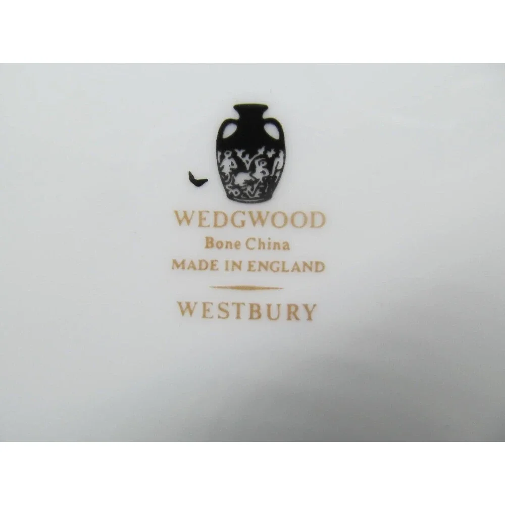 Wedgwood Bone China England Westbury Pattern Salad Plates 8